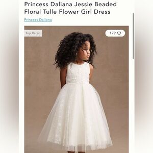 Anthropologie Flower Girl Dress